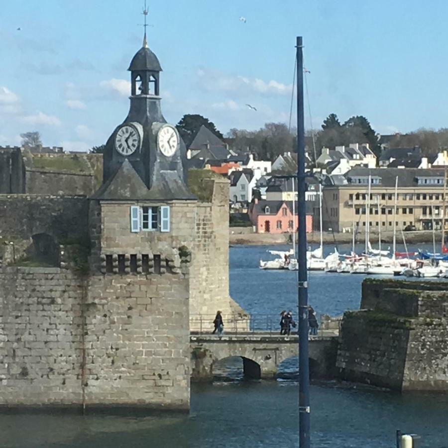 Votre Mini Maison En Plein Coeur Du Centre Ville -Terrasse - Et Parking Prive Sur Place Clos - Draps Et Menage Inclus Concarneau Bagian luar foto